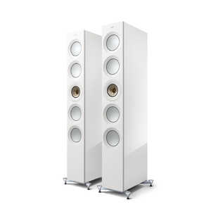 KEF スピーカー HG WHITE/CHAMPAGNE  [1本(2本注文のみ受付)] Reference5Meta