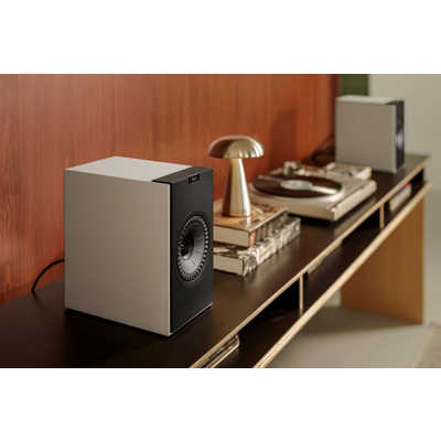 KEF Bluetoothスピーカー NICKEL GREY ［Bluetooth対応］ CODA W