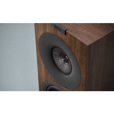 KEF ブックシェルフスピーカー ［2本］ ウォールナット