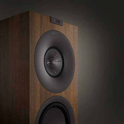 KEF Q100 ブックシェルフ型スピーカー　ローズウッド KEFより、MAT搭載 ブックシェルフ型スピーカー「新Qシリーズ」発売!!