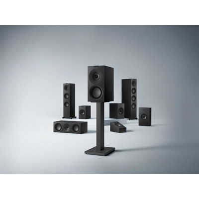 KEF 壁掛スピーカー ［1本］ サテンブラック Q4MetaSatinBlack の通販