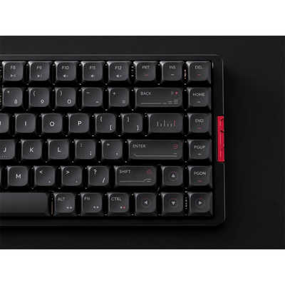 iQunix MQ80 Shadow Black Gold Red Switch ゲーミングキーボード