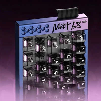 キーボード MIKIT Meet 68 Ultra Starry Pink MIKIT（ミキット） Meet 68 Ultra 磁気ゲーミングキーボード ラピッド