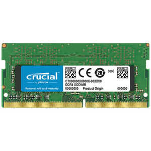 CRUCIAL Crucial 増設メモリ ノート用 Crucial 16GB DDR4-2400 CT16G4SFD824A