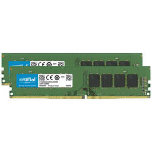 CRUCIAL 増設用メモリ [DIMM DDR4 /16GB /2枚] CT2K16G4DFD8266