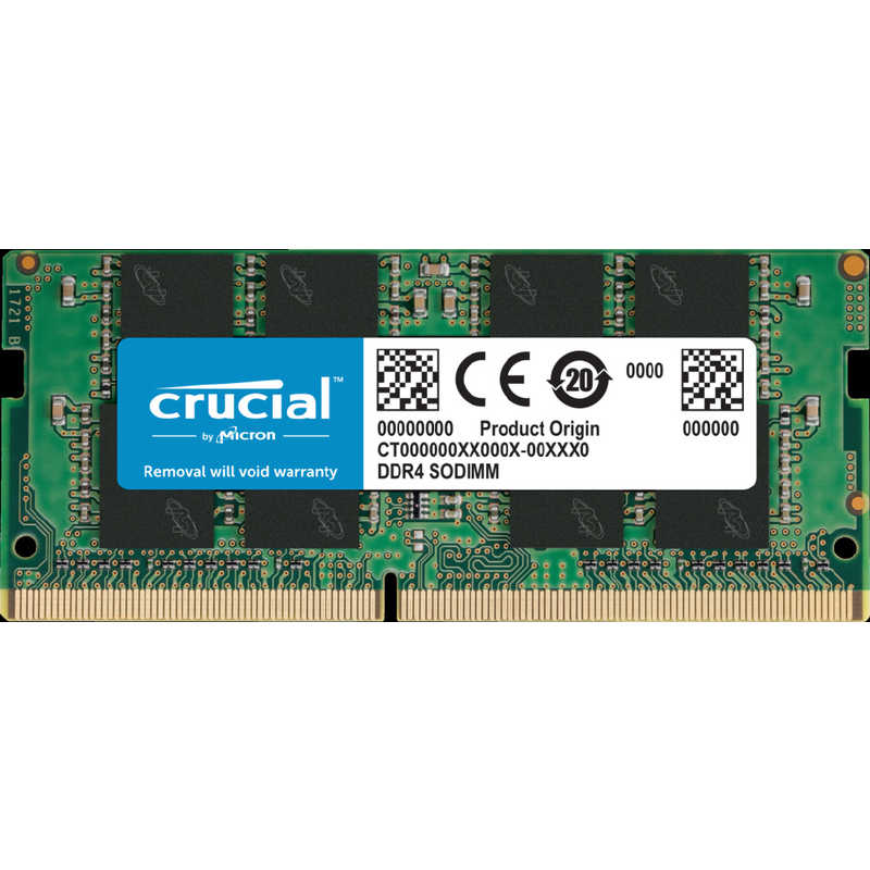 CRUCIAL CRUCIAL 増設用メモリ [SO-DIMM DDR4 /16GB /1枚] CT16G4SFD832A CT16G4SFD832A