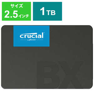 CRUCIAL ¢SSD [2.5 /1TB]֥Х륯ʡ CT1000BX500SSD1JP