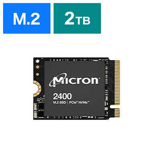 MICRON Micron Gen4x4 M.2 2230 PCIe NVMe 30mm SSD 2.0TB MTFDKBK2T0QFM-1BD1AABYYR