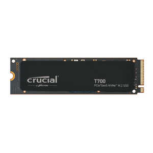 CRUCIAL T700 4TB PCIe Gen5 NVMe M.2 SSD M.2ϡ֥Х륯ʡ CT4000T700SSD3JP