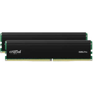 CRUCIAL DDR4 PC4-25600 32GB 2ȡ DIMM DDR4 /32GB /2ϡ֥Х륯ʡ CP2K32G4DFRA32A