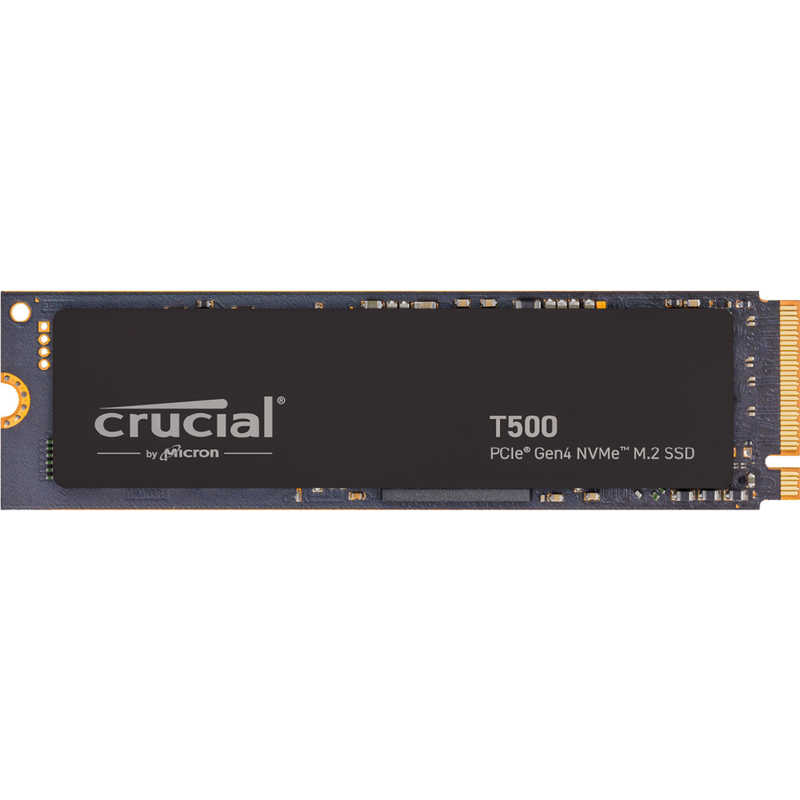 CRUCIAL CRUCIAL 内蔵SSD PCI-Express接続 NVMe (PCIe Gen 4 x4) Non-Heatsink T500 Non-Heatsink ［1TB /M.2］「バルク品」 CT1000T500SSD8JP CT1000T500SSD8JP
