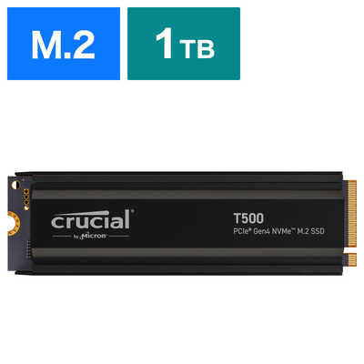 CRUCIAL 内蔵SSD PCI-Express接続 NVMe (PCIe Gen 4 x4) Heatsink付