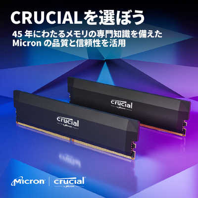CRUCIAL Crucial ［DDR5 PC5-48000 16GB 2枚組］ ［DIMM DDR5 /16GB /2  
