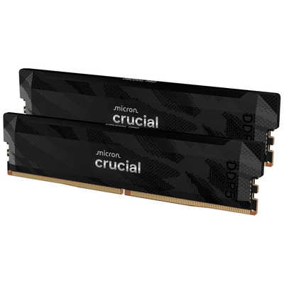 DDR5 PC5-51200 16GB 2枚組 CRUCIAL Crucial Pro (DDR5 PC5-51200 16GB 2枚組) ［DIMM DDR5 / 16GB