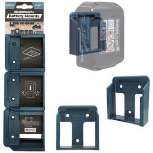 STEALTHMOUNTS バッテリーマウントマキタ18V用(6個入り) ブルー BMMK18BLU6 STEALTHMOUNTS バッテリーマウントマキタ18V用(6個入り) ブルー BMMK18BLU6