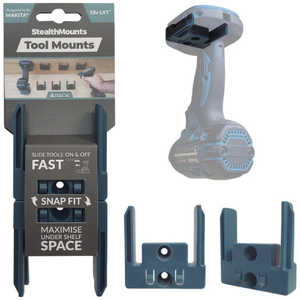 STEALTHMOUNTS ツールマウントマキタLXT用(4個入り) ブルー TMMK18BLU4 STEALTHMOUNTS ツールマウントマキタLXT用(4個入り) ブルー TMMK18BLU4