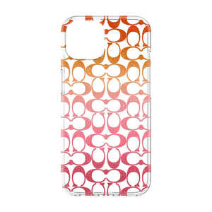 COACH iPhone 14 6.1インチCoach Protective Case Signature C Pink Ombre CIPH-114-SCOGPK