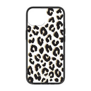 KATESPADE iPhone 14 6.1インチKSNY Protective Hardshell City Leopard Black KSIPH222CTLB