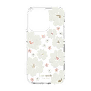 KATESPADE iPhone 14 Pro 6.1インチ KSNY Protective Hardshell Classic PeonyCream KSIPH-223-CFLCC