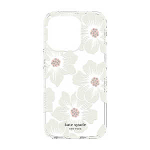 KATESPADE iPhone 14 Pro 6.1インチ KSNY Protective Hardshell Hollyhock Floral KSIPH-223-HHCCS