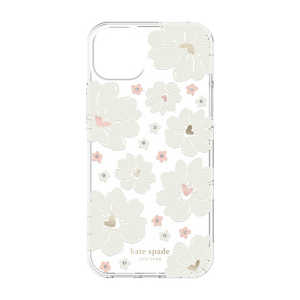 KATESPADE iPhone 14 Plus 6.7インチ KSNY Protective Hardshell Classic PeonyCream KSIPH-224-CFLCC