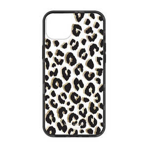 KATESPADE iPhone 14 Plus 6.7インチ KSNY Protective Hardshell City Leopard Black KSIPH224CTLB