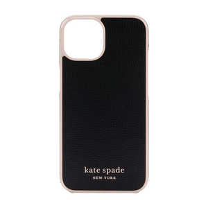 KATESPADE iPhone 14 6.1インチKSNY WRAP Case BlackPale Vellum KSIPH250BPLVM