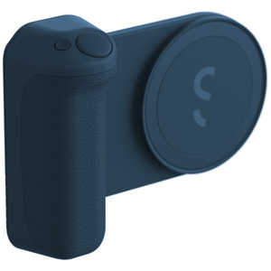 SHIFTCAM SnapGrip MagSafe対応モバイルバッテリー内蔵カメラグリップ ディープブルー SGINABEF