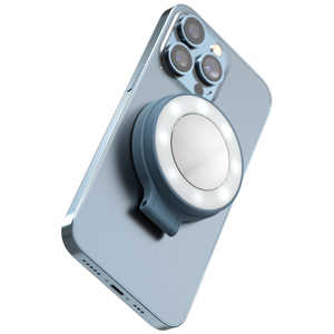SHIFTCAM SnapLight MagSafe対応LEDリングライト ブルー SLINBJEF