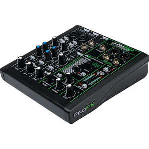 MACKIE 6chエフェクト/USB内蔵プロフェッショナルミキサー ProFX6v3 MACKIE 6chエフェクト/USB内蔵プロフェッショナルミキサー ProFX6v3