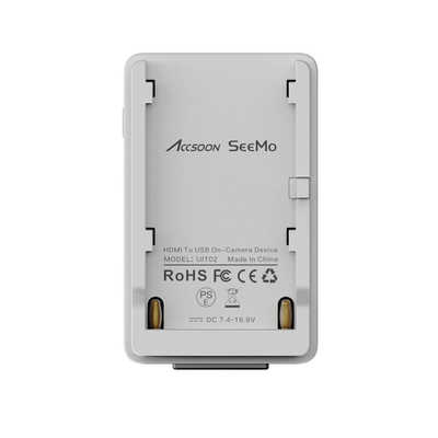 ACCSOON HDMI to iOS ビデオキャプチャーアダプター SeeMo ホワイト
