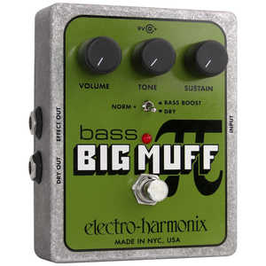 ELECTROHARMONIX 歪み系エフェクター BASSBIGMUFFPI