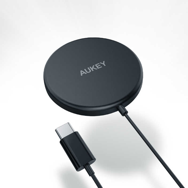 AUKEY AUKEY ワイヤレス充電器 マグネット式 Aircore 15W ブラック LC-A1 LC-A1