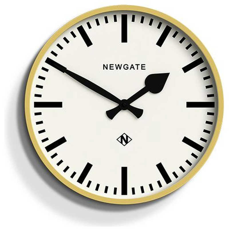 NEWGATE NEWGATE 掛け時計 Number Three Railway - Yellow(イエロー) NUMTHR390CHY NUMTHR390CHY