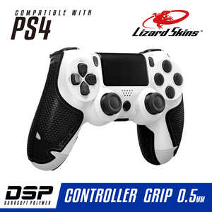 LIZARDSKINS DSP PS4専用 ゲームコントローラー用グリップ ブラック 