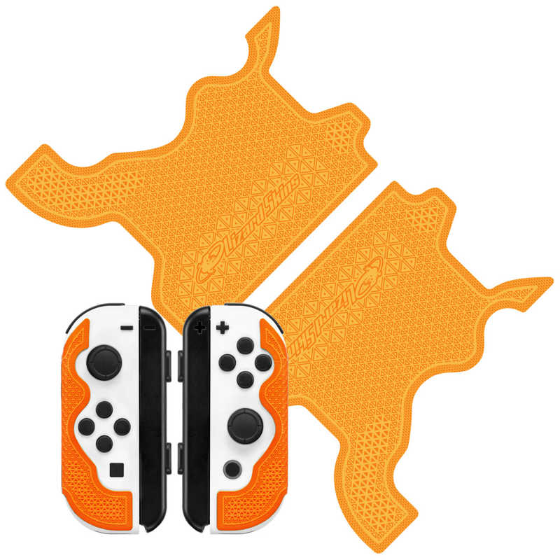 LIZARDSKINS LIZARDSKINS DSP Switch Joy-Con専用 ゲームコントローラー用グリップ オレンジ  
