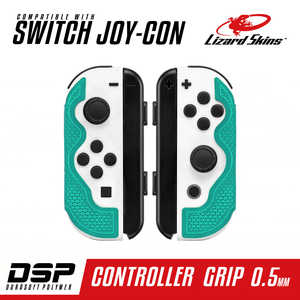 LIZARDSKINS DSP Switch Joy-Con専用 ゲームコントローラー用グリップ ミントグリーン