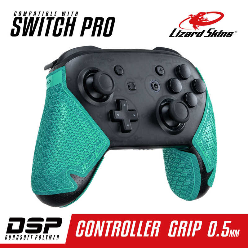 LIZARDSKINS LIZARDSKINS DSP Switch Pro専用 ゲームコントローラー用グリップ ミントグリーン  