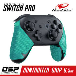 LIZARDSKINS DSP Switch Pro専用 ゲームコントローラー用グリップ ミントグリーン 
