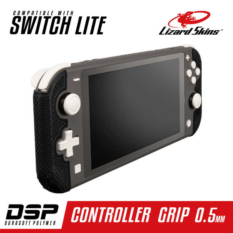 LIZARDSKINS LIZARDSKINS DSP Switch Lite専用 ゲームコントローラー用グリップ ブラック  