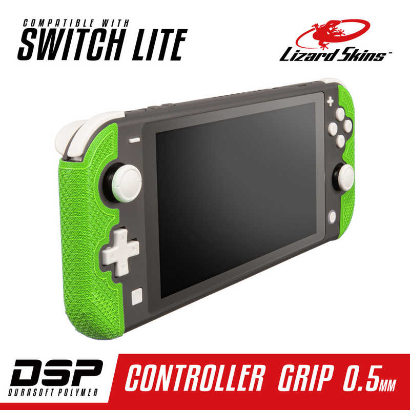 LIZARDSKINS LIZARDSKINS DSP Switch Lite専用 ゲームコントローラー用グリップ グリーン  