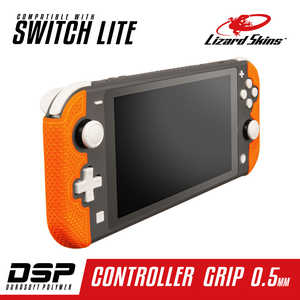 LIZARDSKINS DSP Switch Lite専用 ゲームコントローラー用グリップ オレンジ 