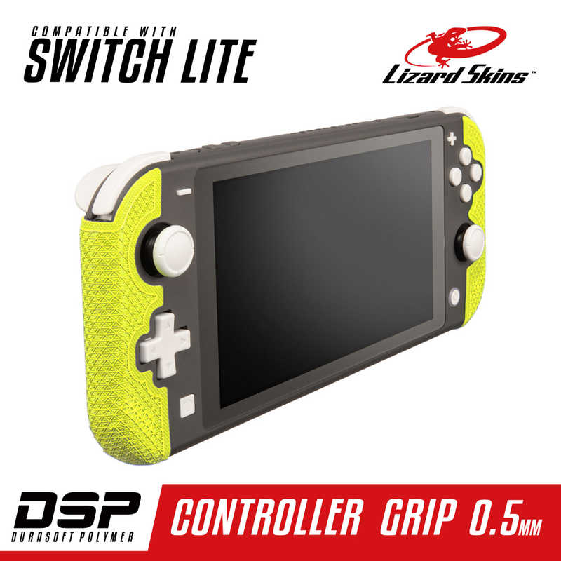 LIZARDSKINS LIZARDSKINS DSP Switch Lite専用 ゲームコントローラー用グリップ イエロー  