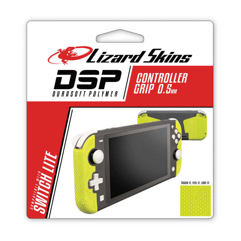LIZARDSKINS LIZARDSKINS DSP Switch Lite専用 ゲームコントローラー用グリップ イエロー  