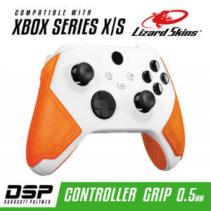LIZARDSKINS DSP XBOX SERIES X S専用 ゲームコントローラー用グリップ オレンジ 