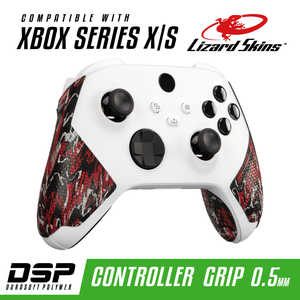 LIZARDSKINS DSP XBOX SERIES X S専用 ゲームコントローラー用グリップ ワイルドファイヤーカモ 