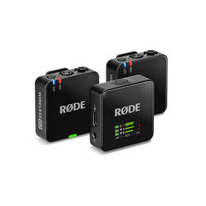 RODE ワイヤレス ゴー(第3世代) 小型ワイヤレスマイク ブラック WIGOGEN3 RODE ワイヤレス ゴー(第3世代) 小型ワイヤレスマイク ブラック WIGOGEN3