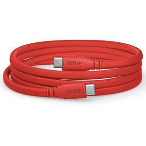 RODE 1.5m USB-Cケーブル レッド SC17-R RODE 1.5m USB-Cケーブル レッド SC17-R
