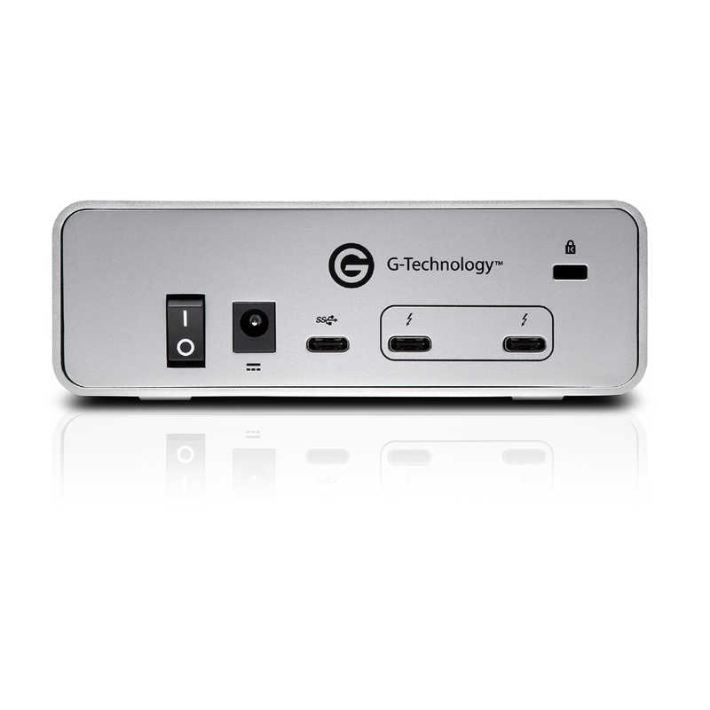 HGST HGST Thunderbolt･USB-C両対応 Mac用外付けハードディスク 4TB シルバー [据え置き型 /4TB] 0G05366 0G05366