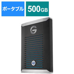 HGST 外付けSSD Thunderbolt接続 G-DRIVE Mobile Pro SSD [ポｰタブル型/500GB] 0G10310